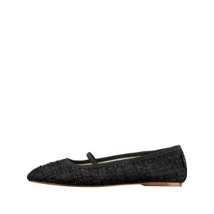 Swan ballet flats