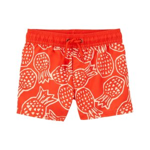 Carter's Toddler Pineapple Swim Trunks