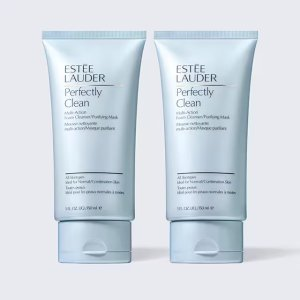 Estee Lauder Perfectly Clean Cleanser Duo Skincare Set