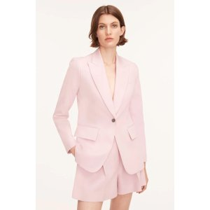 Rebecca Taylor Cotton Suiting Blazer
