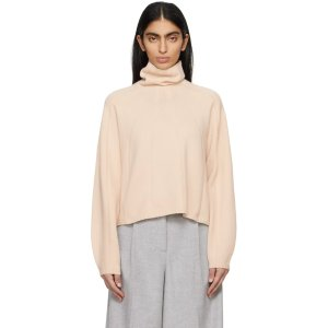 Joseph Beige Raglan Turtleneck