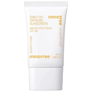 Innisfree Daily UV Defense Invisible Broad Spectrum SPF 36 Sunscreen