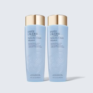 Estee Lauder Perfectly Clean Infusion Duo Skincare Set Revitalize + Rebalance + Smooth