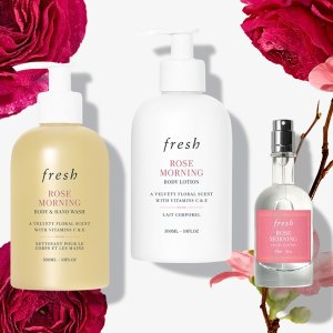 Fresh Rose Morning Bodycare & Fragrance Bundle