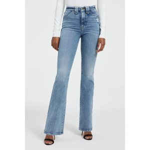 Good American GOOD CURVE BOOTCUT JEANS | INDIGO380 - GOOD AMERICAN