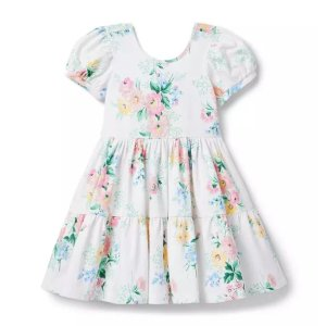 Janie and Jack The Everyday Puff Sleeve Dress