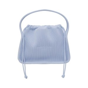 Alexander Wang Blue Ryan Small Rib Knit Bag