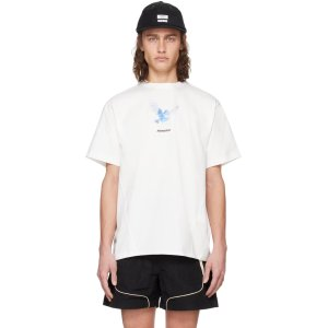 Ader Error White Graphic T-Shirt
