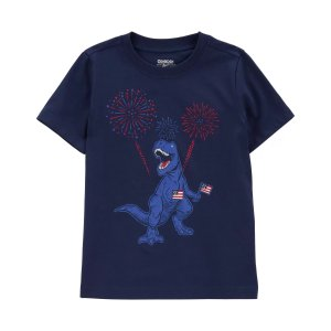 Carter's USA Dino Graphic Tee