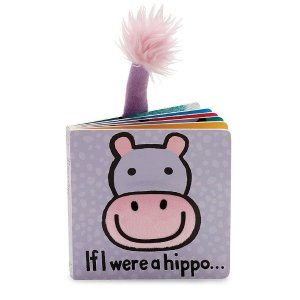 Jellycat If I Were a Hippo Board Book
