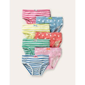Boden 7 Pack UnderwearScattered Heart