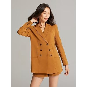 Mae Double-Breasted Oversized Blazer | New York & Company