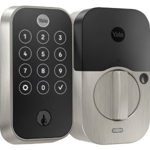Yale - Assure Lock 2 Smart Lock Wi-Fi with Touch Fingerprint Access - Satin Nickel