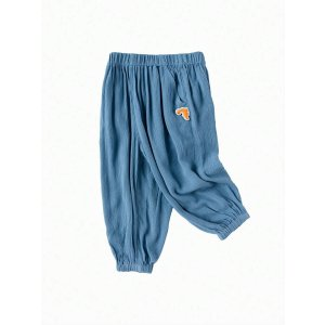 Balabala Kids' Pants, Boys' And Girls' Pants, 2024 Spring-Summer New Collection, Breathable Casual Wear