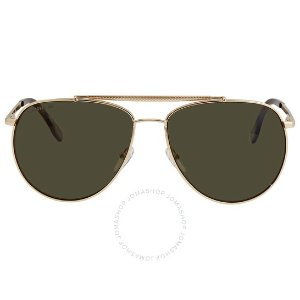 Lacoste Polarized Grey Pilot Men's Sunglasses