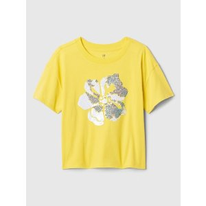 Gap Kids Oversized Graphic T-Shirt
