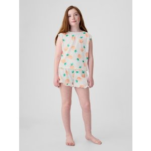 Gap Kids Recycled PJ Shorts Set