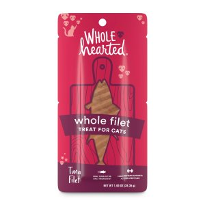 WholeHearted Protein-Rich Tuna Filet Cat Treat, 1 oz.