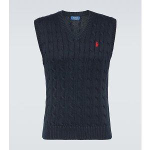 Polo Ralph Lauren Cable-knit cotton sweater vest