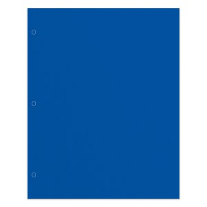 Office Depot ® Brand 2-Pocket School-Grade Paper Folder, Letter Size, Blue