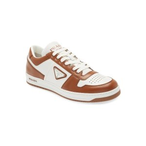 Prada Downtown Logo Low Top Sneaker (Men)