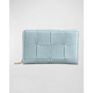 Bottega Veneta Cassette Zip-Around Wallet