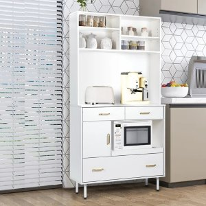 Everly Quinn 70.9'' Kitchen Pantry