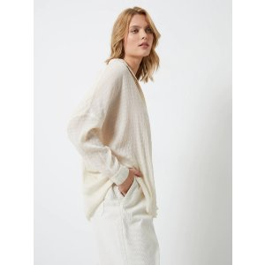 Clar Rhodes Textured Drape Shirt