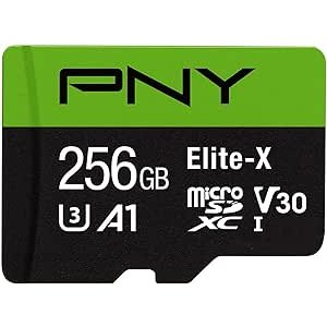 PNY Elite-X 256GB C10 U3 V30 microSDXC
