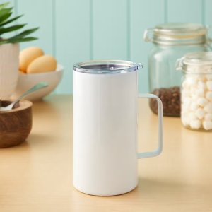 15oz. White Stainless Steel Coffee Mug by Celebrate It® | Michaels