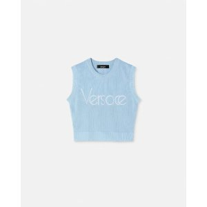 Versace 1978 Re-Edition Logo Knit Vest