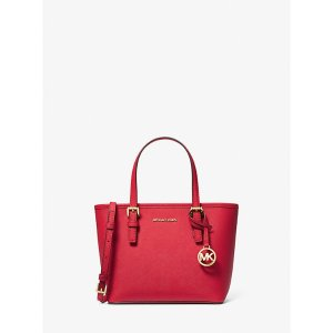 Michael Kors Jet Set Travel Extra-Small Saffiano Leather Top-Zip Tote Bag