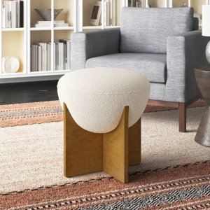 Joss & Main Sharita Upholstered Ottoman