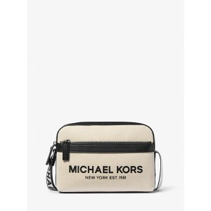 Michael Kors Cooper Cotton Canvas Utility Crossbody Bag