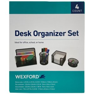 WexfordDesk Organizer1.0set