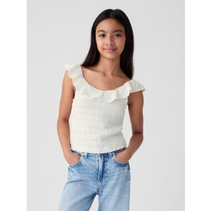 Gap Kids Ruffle Smocked Tank Top