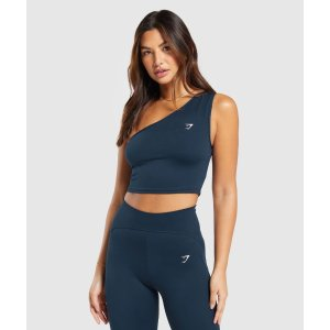 Gymshark Everyday One Shoulder Ruched Tank
