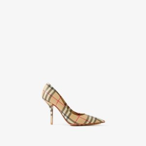 Burberry Check Point-toe PumpsOriginal price $790.00 Sale price $400.00