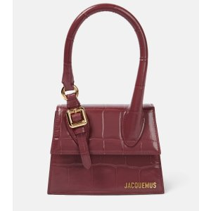 Jacquemus Le Chiquito Moyen Boucle leather tote bag