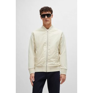 Porsche x BOSS bomber jacket with embroidered logo