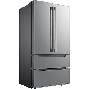 Midea 22.5 Cu. Ft. Counter Depth 4 Door French Door Refrigerator