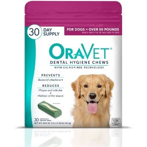 Hygiene Dental Chews for Large & Giant Dogs, over 50-lbs