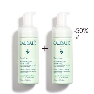 Caudalie Vinoclean Instant Foaming Cleanser Duo