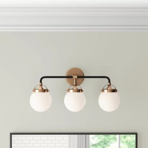 Joss & Main Newport 3 - Light Dimmable Vanity Light