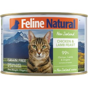 Feline Natural Chicken & Lamb Feast Grain-Free Canned Cat Food