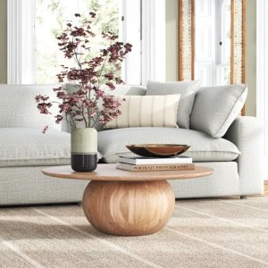 Joss & Main Iver Solid Wood Coffee Table