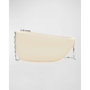 Burberry Micro Shield Leather Shoulder Bag