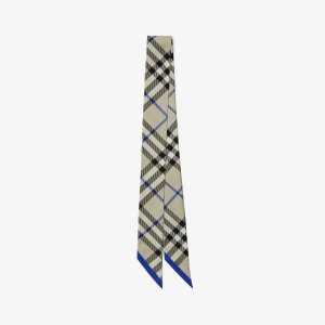 Burberry Skinny Check Silk ScarfPrice $250.00