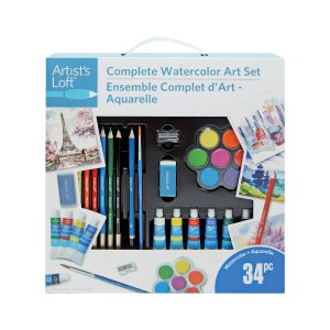 Artists Loft 34-Piece Watercolor Value Set by Artist's Loft™