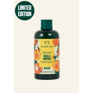 Vanilla Pumpkin Shower Cream